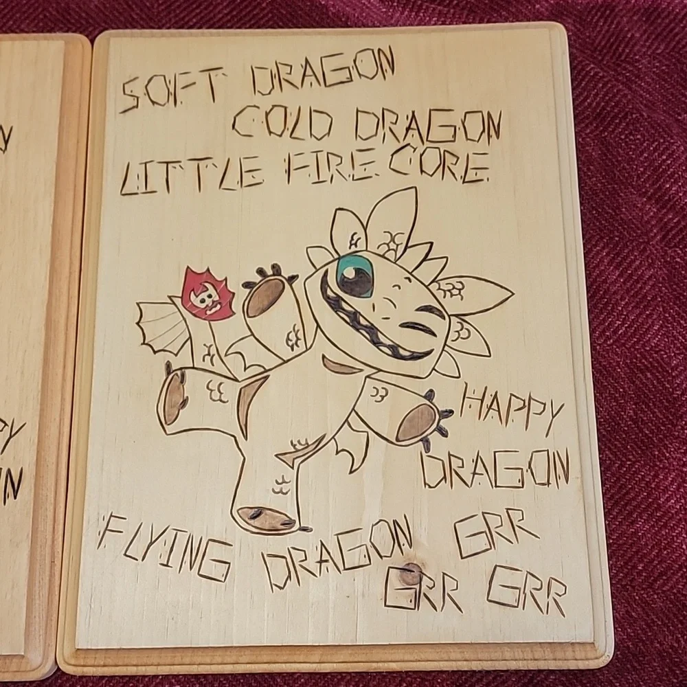Toothless pyrography - Picture 3 of 7